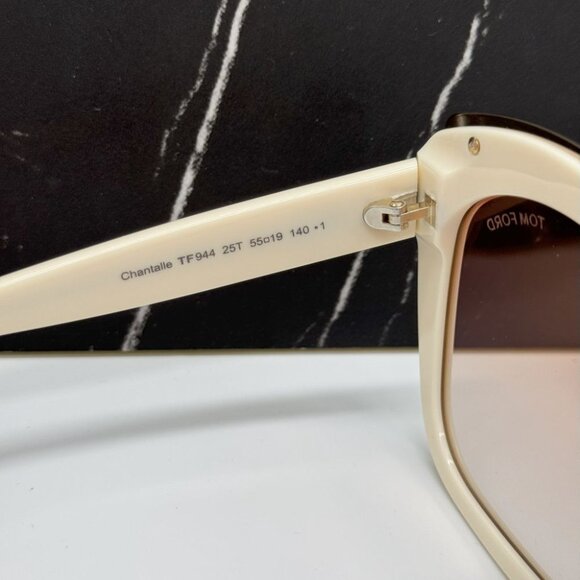 NEW TOM FORD CHANTALLE FT0944/S 25T WOMEN SUNGLASSES CHANTALLE TF944 25T - Picture 8 of 10